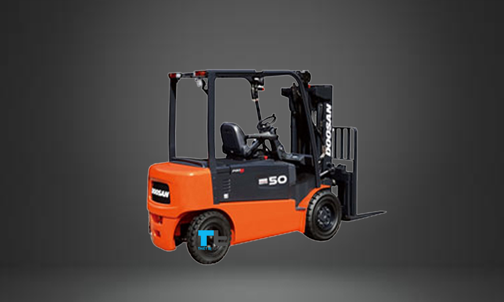 Xe nâng dầu 5 tấn Doosan nhập khẩu Hàn Quốc